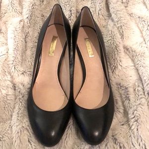 Louise et Cie Black Leather Heels